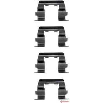 Imagem de BREMBO A 02 259 Kit de acessórios, pastilhas travão