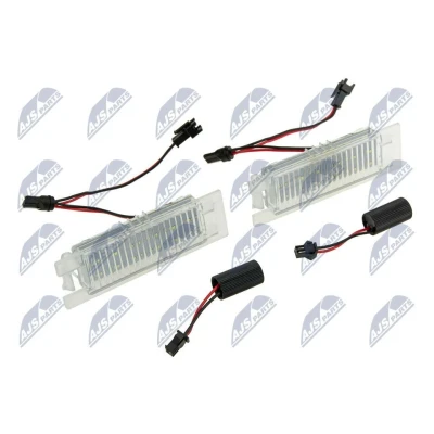Imagem de NTY ELP PL 000 Luz de Placa com porta lâmpadas OPEL: Corsa D Hatchback, Astra H Hatchback