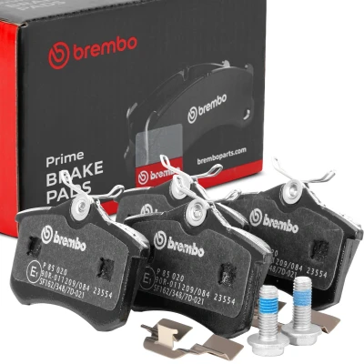 Imagem de BREMBO P 85 020 Jogo de pastilhas para travão disco excl. contacto aviso desgaste com parafusos pinça acessórios endado,