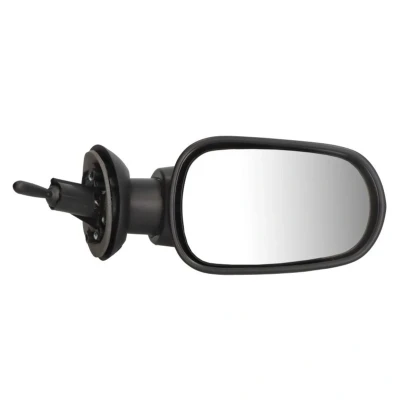 Imagem de Espelho retrovisor Tyc 328 0109 à direita preto ajuste: por cabo de aço, convexo DACIA: Logan I MCV