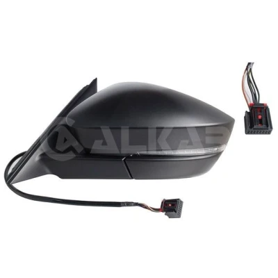 Imagem de Espelho retrovisor Alkar 9025693 esquerda elétrico aquecível, convexo para veículo com volante à