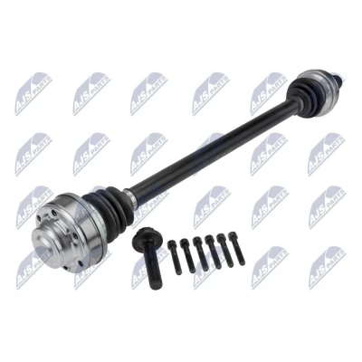 Imagem de NTY NPW VW 168 Veio de transmissão Eixo traseiro direito 640mm 83mm VOLKSWAGEN: Golf 7