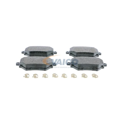 Imagem de VAICO Jogo de pastilhas para travão disco Q+, original equipment manufacturer quality Eixo traseiro excl. contacto aviso desgaste V22 0464
