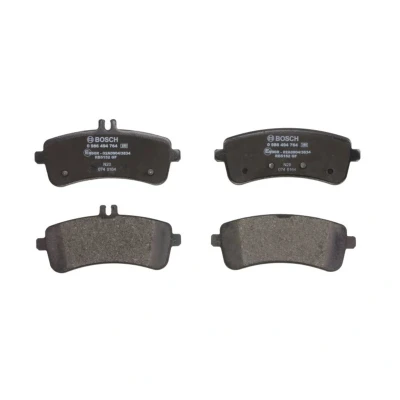 Imagem de BOSCH 0 986 494 764 Jogo de pastilhas para travão disco Baixo teor metálico MERCEDES BENZ: Classe E T modell, Sedan, S Sedan