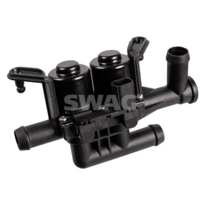 Imagem de SWAG 33 10 1090 Válvula de regulação do líquido refrigeração BMW: 5 Touring, Sedan