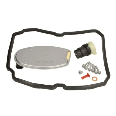 Imagem de FEBI BILSTEIN 100253 Conjunto do filtro hidráulico, caixa velocidades automática com junta retentor, parafusos MERCEDES BENZ: Classe E Sedan
