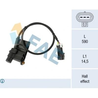 Imagem de FAE 79137 Sensor de rotações, gestão do motor