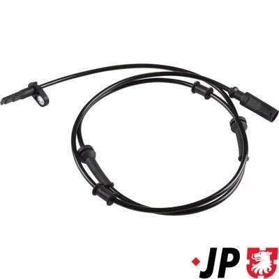 Imagem de JP GROUP 3397102400 Sensor de ABS Eixo traseiro esquerdo, direito activo 1370 preto