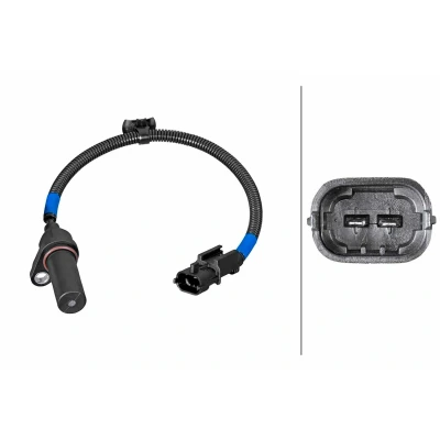 Imagem de HELLA 6PU 358 381 Gerador de Impulsos 2pólos Sensor Hall