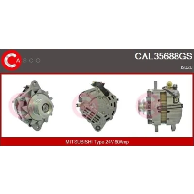 Imagem de CASCO CAL20115AS Alternador 12V 60A OPEL: Monterey A, Campo