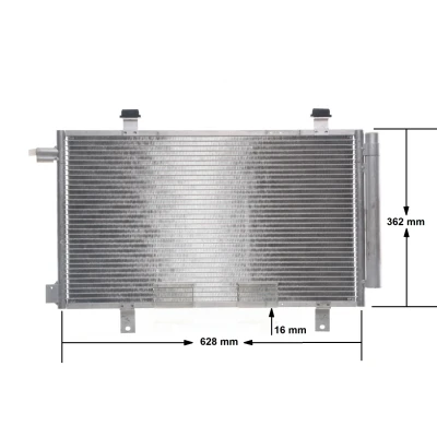 Imagem de MAHLE ORIGINAL AC 556 000S Condensador com secador 16 10,15 588 SUZUKI: SWIFT 3