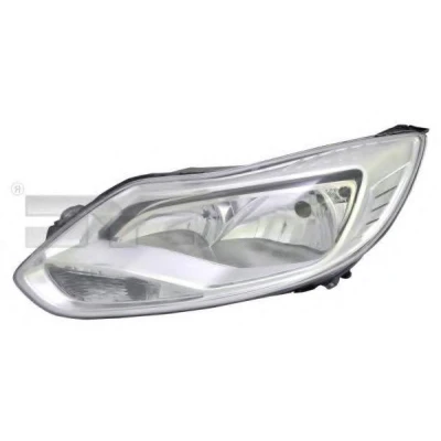 Imagem de TYC 20 12570 05 2 Farol Principal esquerda H7, H1 crómio para circulação pela direita FORD: FOCUS 3, 3 Turnier