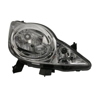 Imagem de TYC 20 11607 15 2 Farol Principal à direita H4 para circulação pela com motor elétrico PEUGEOT: 107 Hatchback