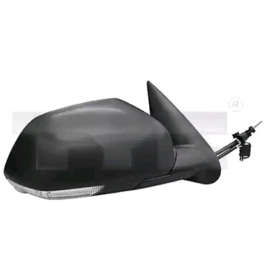 Imagem de Espelho retrovisor Tyc 332 0072 esquerda ajuste: por cabo de aço, não esférico SKODA: Octavia 2 Combi, II Hatchback