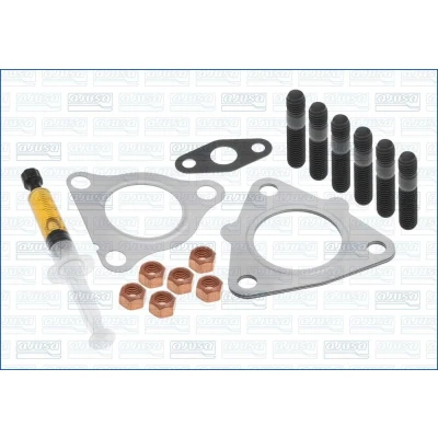 Imagem de AJUSA JTC11544 Kit de montagem, turbocompressor with studs, syringe oil com juntas instruções montagem KIA: cee‘d I Carrinha