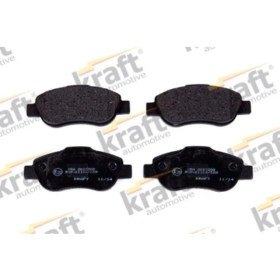 Imagem de KRAFT 6003280 Jogo de pastilhas para travão disco Eixo dianteiro FIAT: Panda II Hatchback