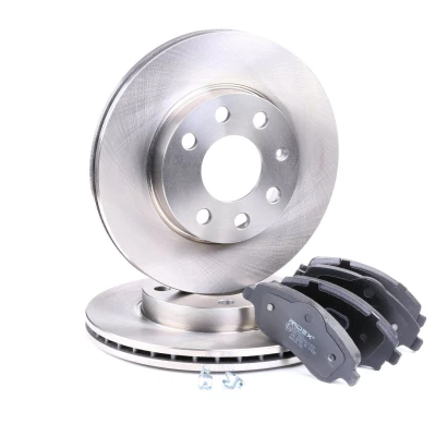 Imagem de MAPCO 47672 Kit de travões Eixo dianteiro ventilado com avisador sonoro desgaste OPEL: Corsa C Hatchback