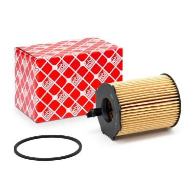 Imagem de FEBI BILSTEIN 172618 Filtro de óleo com retentor Cartucho filtrante PEUGEOT: 308 SW 2, 206 Hatchback, 208 I Hatchback