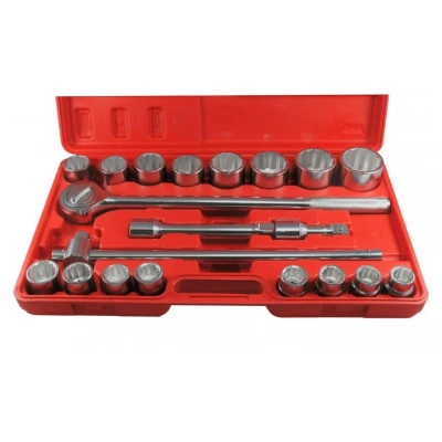 Imagem de ENERGY NE00300 Conjunto de soquete 21 Dodecagonal 3/4&quot;, 3/4 com roquete
