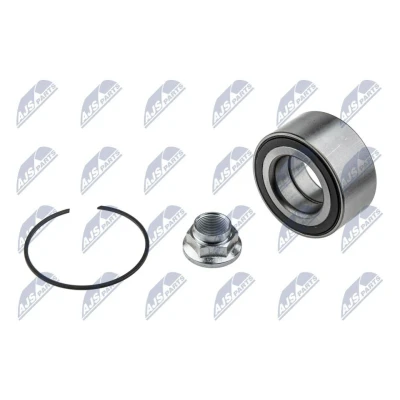 Imagem de NTY KLP RV 008 Kit de rolamento roda Eixo dianteiro, lado esquerdo, direito com anel sensor magnético integrado 82mm