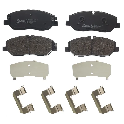 Imagem de BREMBO P 30 090 Jogo de pastilhas para travão disco com avisador sonoro desgaste acessórios