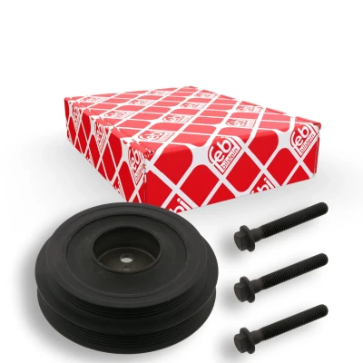 Imagem de FEBI BILSTEIN 36626 Polia da Cambota 9PK 145 6 com parafusos ProKit FORD: Transit Mk6 Tourneo, Custom V362 Van, Van