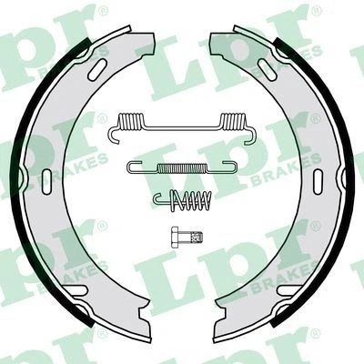 Imagem de LPR 06869 Maxilas de Travão Mão MERCEDES BENZ: W124 Carrinha, Classe E T modell, Sedan