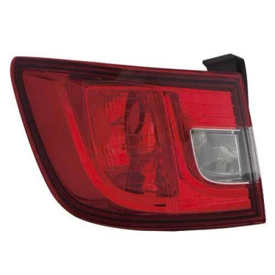Imagem de ABAKUS 551 19A5R UE Farolim à direita PY21W, P21/5W Vermelho sem porta lâmpadas, lâmpada RENAULT: Clio 4