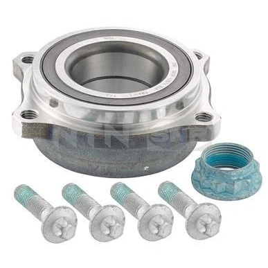 Imagem de SNR R151.63 Kit de rolamento roda com anel sensor magnético integrado 92 MERCEDES BENZ: Classe C T modell, Sedan, Coupe