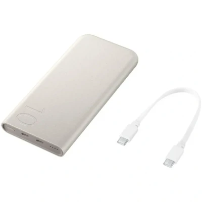 Imagem de Samsung USB C Carregador Rápido Power Bank 10.000 mAh Bege