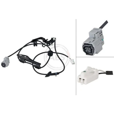 Imagem de A.B.S. 31574 Sensor de ABS 1065mm 1135mm branco