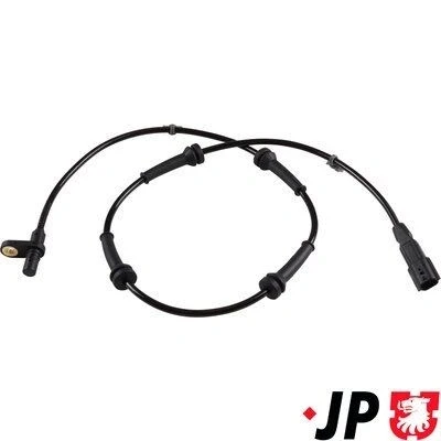 Imagem de JP GROUP 4097103600 Sensor de ABS Eixo traseiro esquerdo, direito activo 925 preto