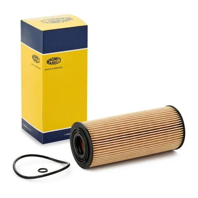 Imagem de MAGNETI MARELLI 152071758807 Filtro de óleo Cartucho filtrante VOLKSWAGEN: Golf 4, Passat B5 Sedan, Variant, AUDI: A4 Avant, Sedan