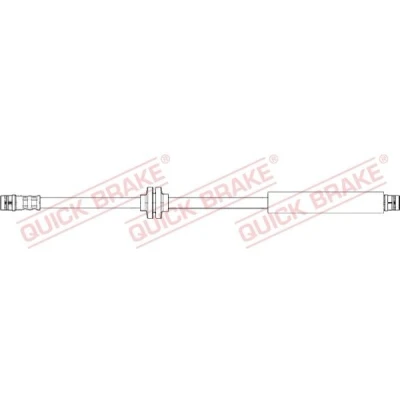 Imagem de QUICK BRAKE 22.416 Mangueira de Travão 454mm M10x1 com rosca interior MERCEDES BENZ: Classe E T modell