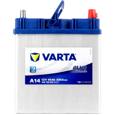 Imagem de VARTA BLUE dynamic 5401260333132 Bateria de arranque 12V 40Ah 330A B00 HONDA: CR Z, CIVIC 8, Insight II Hatchback, KIA: Picanto I,