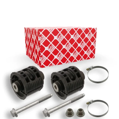 Imagem de FEBI BILSTEIN 43745 jogo de reparação, cárter do Eixo traseiro esquerdo, direito com parafusos, porca SEAT: Ibiza 4