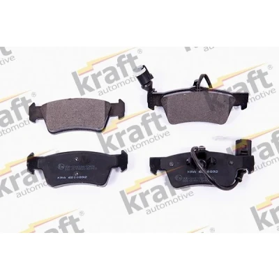 Imagem de KRAFT 6010892 Jogo de pastilhas para travão disco incl. contacto aviso desgaste VOLKSWAGEN: Touareg I