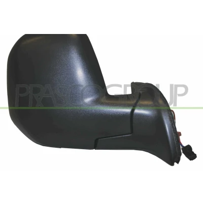 Imagem de Espelho retrovisor Prasco CI9187303 à direita preto elétrico aquecível, ajustável pelo interior, com sensor de temeperatura PEUGEOT: Partner II Van