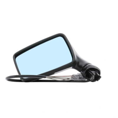 Imagem de Espelho retrovisor Tyc 302 0002 esquerda preto ajuste: por cabo de aço, plano, tom azul AUDI: 80 B4 Avant, Sedan