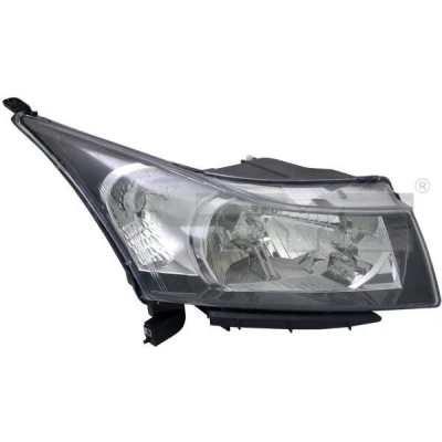 Imagem de TYC 20 12939 05 2 Farol Principal à direita H4 para circulação pela com motor elétrico CHEVROLET: Cruze Sedan
