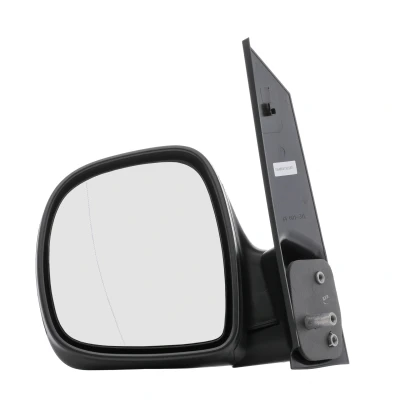 Imagem de espelho retrovisor Van Wezel 3080801 esquerda preto rugoso completo, não esférico, para regulação manual do MERCEDES BENZ: Vito Mixto