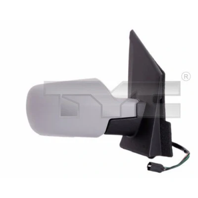 Imagem de Espelho retrovisor Tyc 310 0025 à direita com subcapa convexo, aquecível, para regulação eléctrica dos espelhos FORD: FIESTA 5