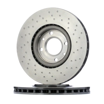 Imagem de BREMBO XTRA LINE 09.A185.1X Disco de travão 302 26 4 perfurado/ventilado revestido alto carbono com parafusos PEUGEOT: 308 I CC, 208 Hatchback