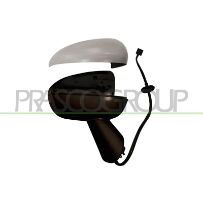 Imagem de Espelho retrovisor Prasco OP3547313P Premium à direita com subcapa elétrico ajustável pelo interior