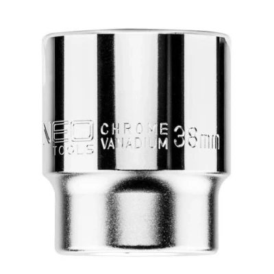 Imagem de NEO TOOLS 08 312 Chave de caixa 3/4 3124 38 mm aço cromo vanádio Sextavado