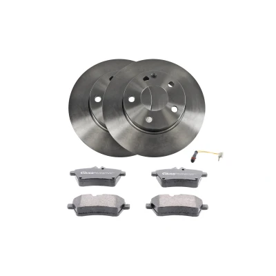 Imagem de VAICO V30 3680 Kit de travões Eixo dianteiro cheio incl. contacto aviso desgaste