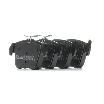 Imagem de BREMBO P 85 184 Jogo de pastilhas para travão disco excl. contacto aviso desgaste com chapa anti ruído acessórios