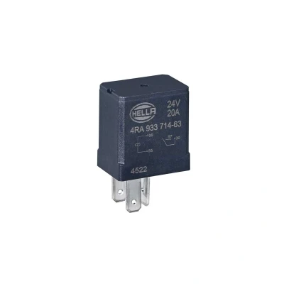Imagem de HELLA 4RA 933 714 631 Relé, corrente de trabalho 20A 4