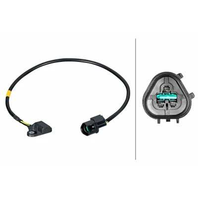Imagem de HELLA 6PU 358 381 531 Gerador de Impulsos 2pólos Sensor Hall