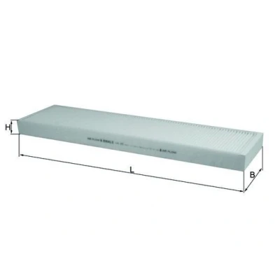 Imagem de MAHLE ORIGINAL LA 25 Filtro, ar do habitáculo Filtro de partículas 515,0mm 108mm 32,0mm MERCEDES BENZ: Classe E T modell, B, Sedan